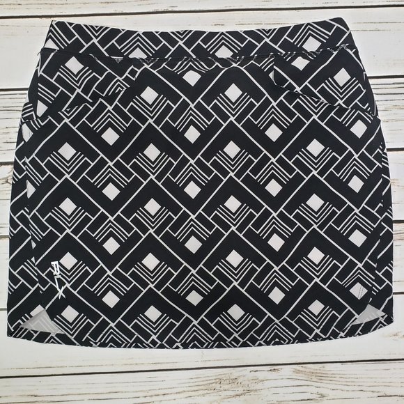 RLX Ralph Lauren Dresses & Skirts - RXL Ralph Lauren Black & White Abstract Golf Skort